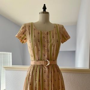 Liz Claiborne vintage 1980s dress, size 8